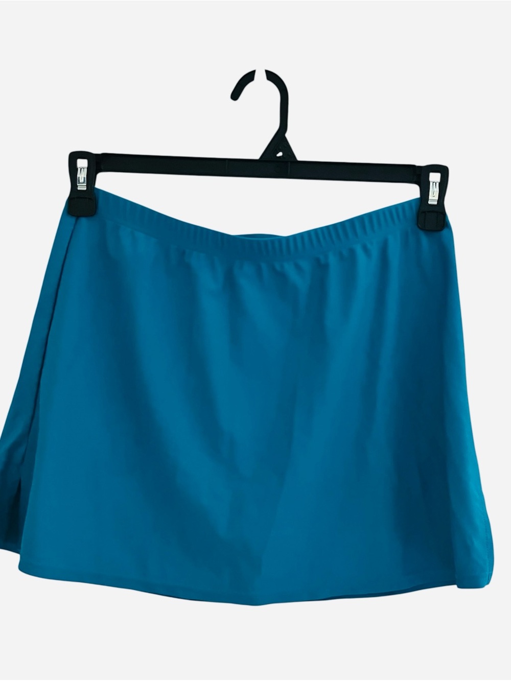 Created by Divine Modes Tee Teal Swim Skirt Nylon | Size Medium